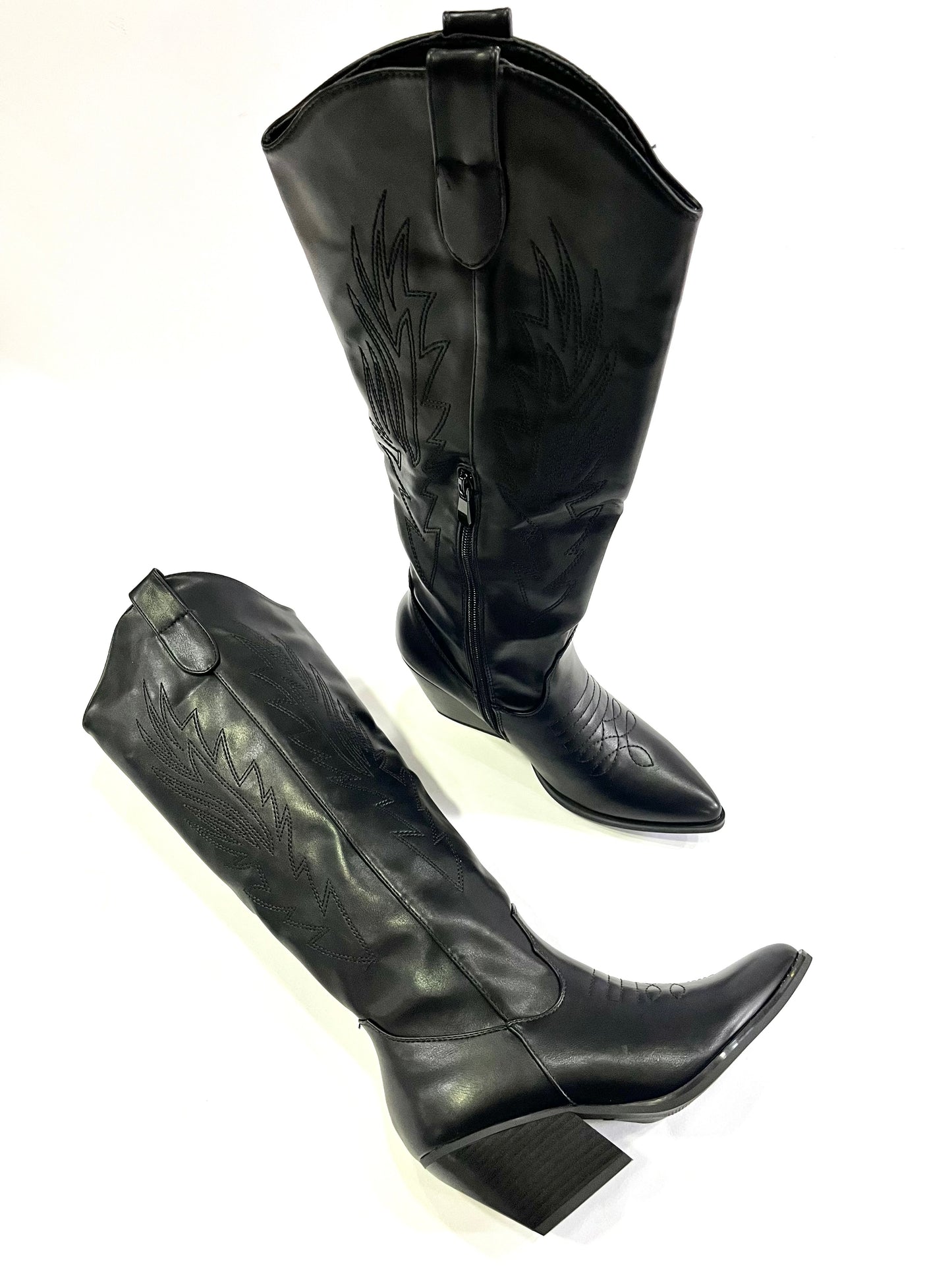 Stivale Texano Camperos Lungo - Tacco 6 cm