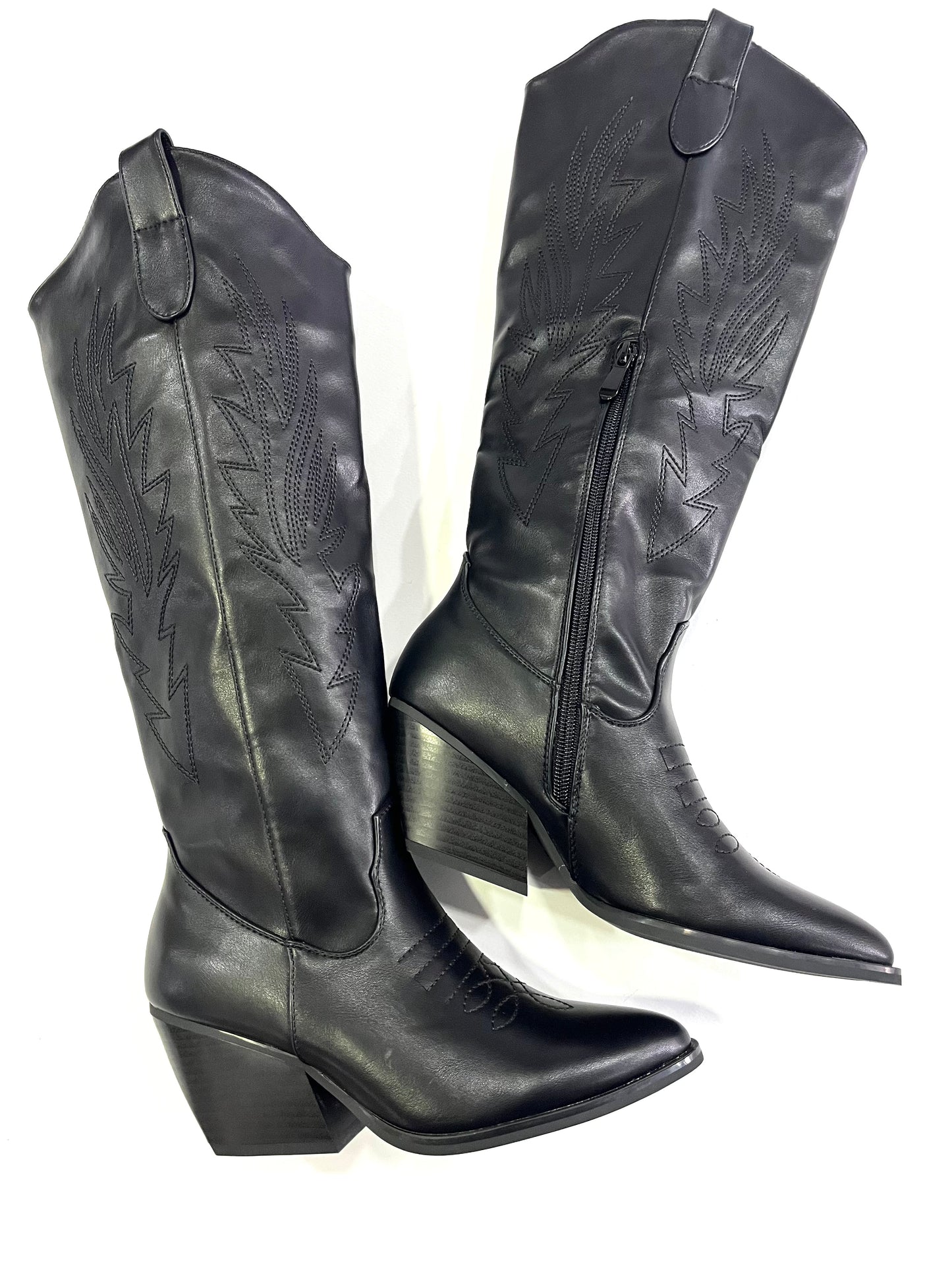 Stivale Texano Camperos Lungo - Tacco 6 cm