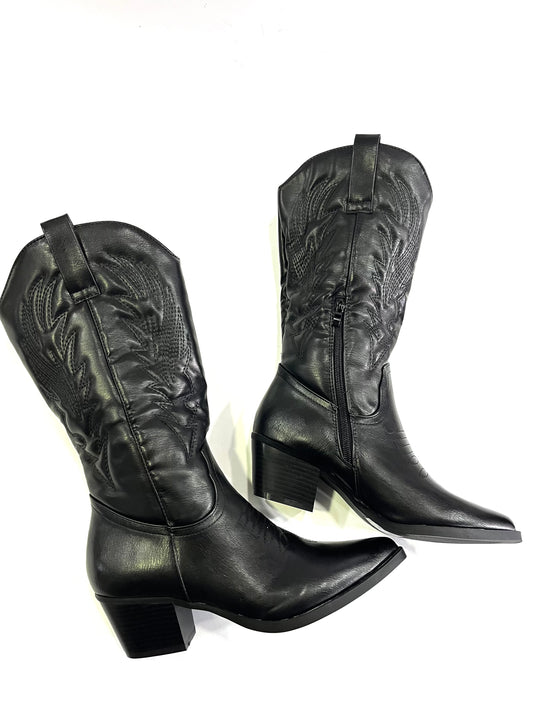 Stivale Texano Camperos Medio - Tacco 5 cm