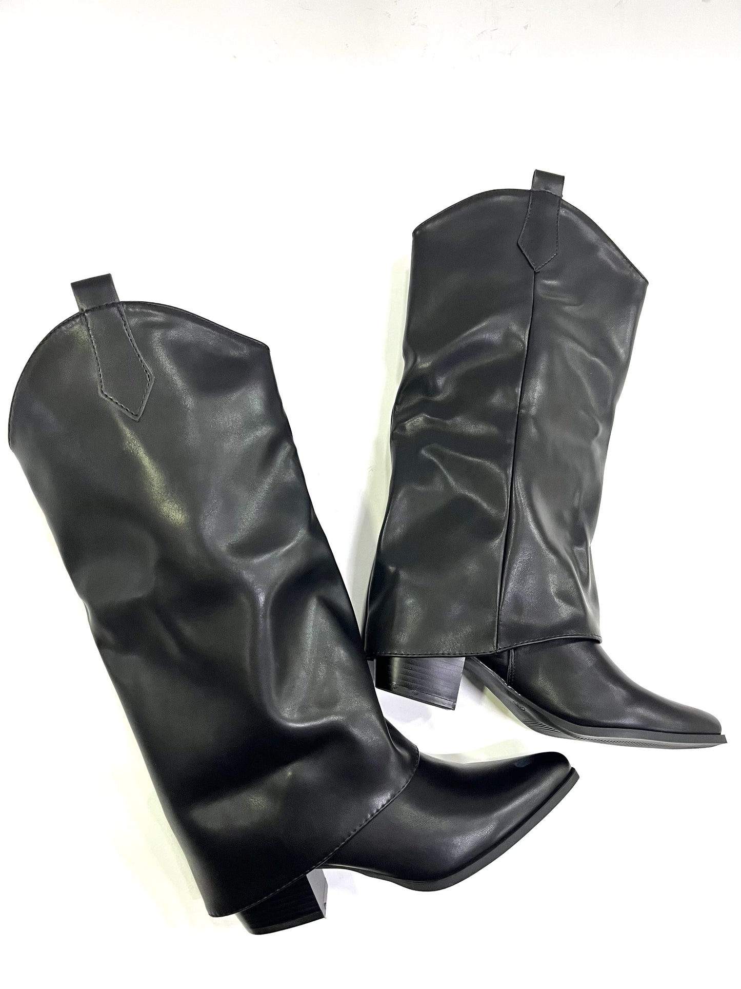 Stivale Texano Morbido  – Tacco 8 cm