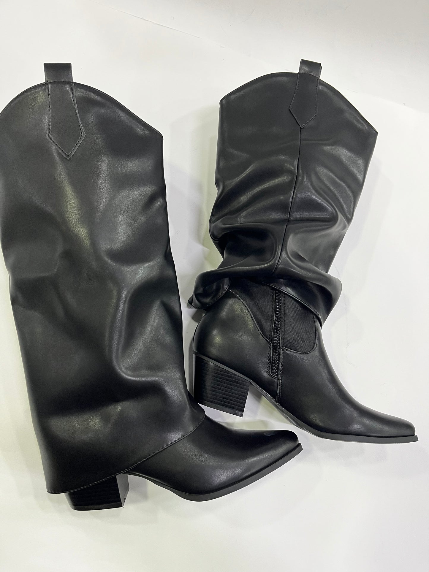 Stivale Texano Morbido  – Tacco 8 cm
