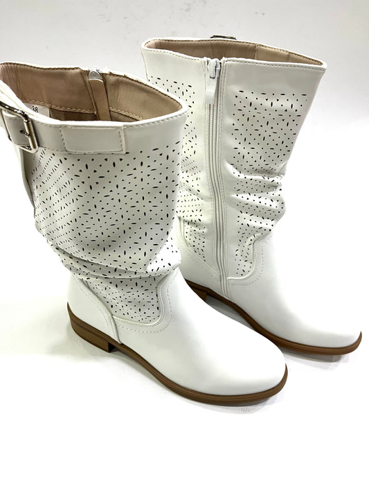 Stivaletto Bianco Donna